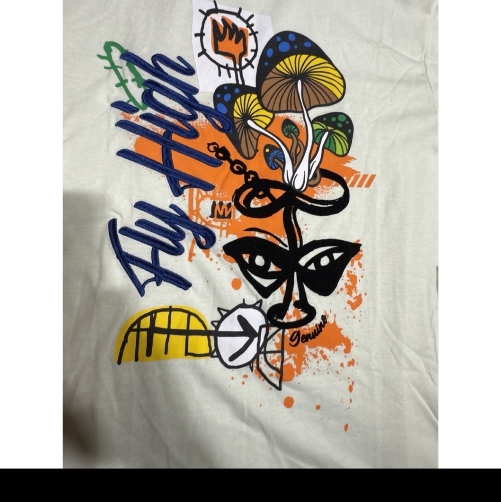 Men's Genuine Fly High  Mushrooms NEW WITHOUT TAG SIZE 2XL - Picture 4 of 4